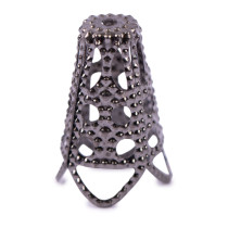 " Zlatka" Розетка для бус DC- 004/ 5 16 мм ± 2 мм 5 шт №03 под черный никель