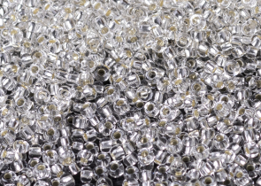 Бисер Чехия круглый 08/0 50г 78102 прозрачный